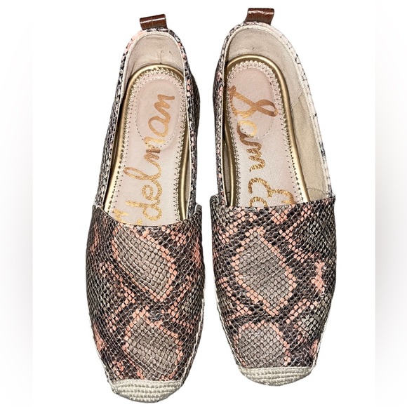 Sam Edelman Khloe Snake Print Espadrilles Slip-On Loafers Women’s Size 7.5 - Picture 4 of 9